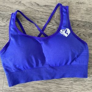 Women’s Best Power Seamless Sports Bra - Royal Blue
